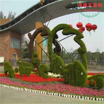 东海县2024春节绿雕花篮设计公司