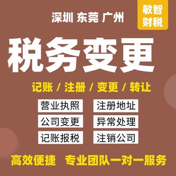 东莞万江区财务外包零申报注册公司代理记账公司注册设立,企业代理记账报税