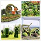 館陶縣廣場(chǎng)車站路邊植物綠雕新款圖片原理圖