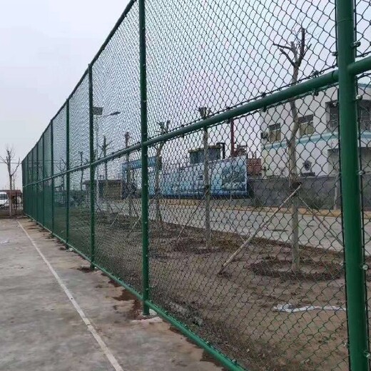 球场围网生产厂家-羽毛球场编织围栏网亚扁铁徐州沛县