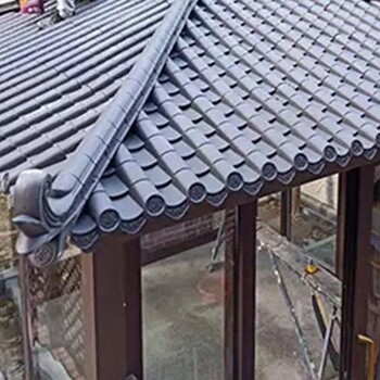 西安供應(yīng)仿古街道改造仿古金屬瓦生產(chǎn)廠家
