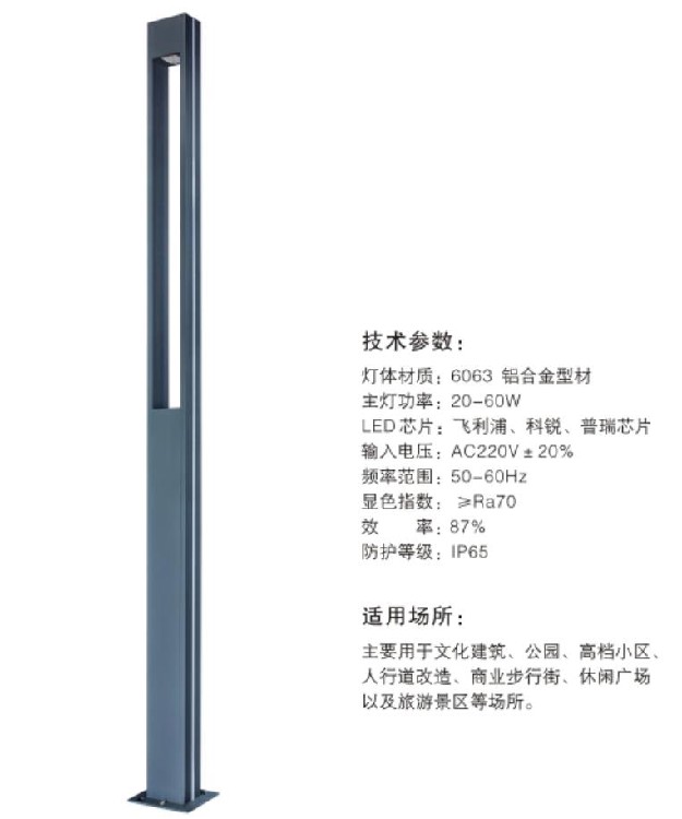 四川景观灯定制,四川路灯厂,8米景观灯
