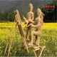 靈壽稻草工藝品圖