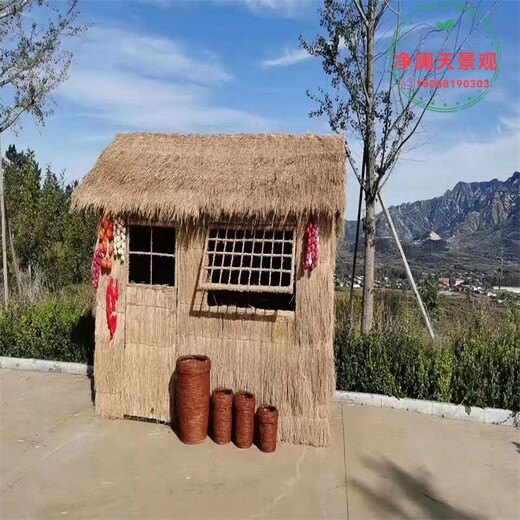 樟樹市網紅景觀雕塑花海稻草工藝品圖片