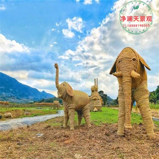 定州豐收節(jié)稻草工藝品圖片