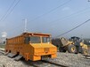 小型鐵路石砟卸料車價格鐵路石砟卸料補砟車
