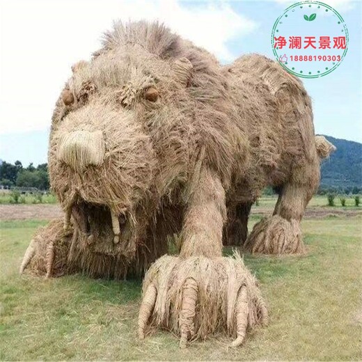 石樓縣豐收節稻草工藝品制作廠(chǎng)家