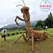 臨安區網紅景觀雕塑花海稻草工藝品圖片