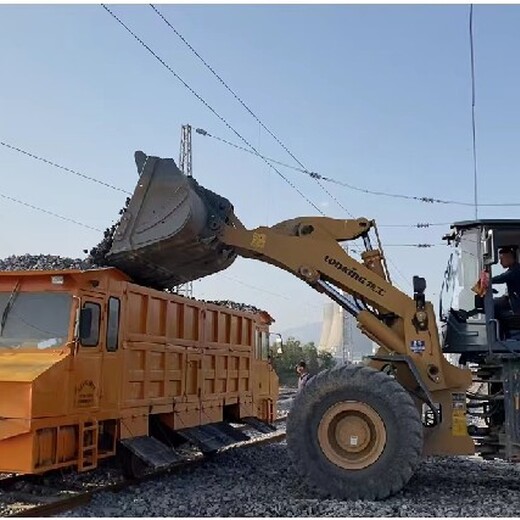 铁路石砟卸料车尺寸铁路上砟车