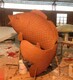 贵州鲤鱼雕塑图
