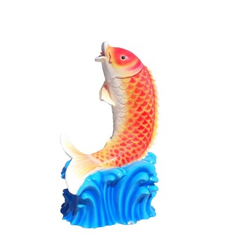 荊州玻璃鋼鯉魚雕塑廠家