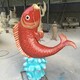 海南省直辖鲤鱼雕塑图