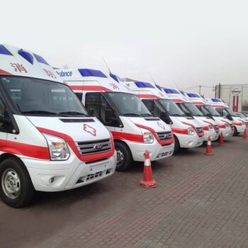 成都救护车接送出院患者/福特V348豪华型/急救车包车
