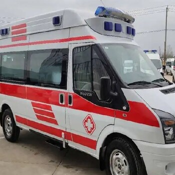 成都救护车接送出院患者/福特V348豪华型/急救车包车