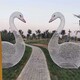 生产天鹅雕塑图