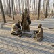 北京校园人物雕塑图