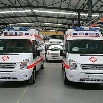 阿克蘇長(zhǎng)途異地就醫(yī)聯(lián)系救護(hù)車(chē)/福特V348豪華型/急救車(chē)包車(chē)