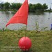 翔宇双耳加固大浮力直径30公分河道池塘警示浮球