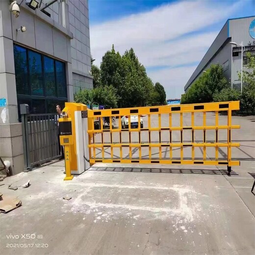 沧州自动升降杆停车场收费小区道闸起落杆厂家上门安装