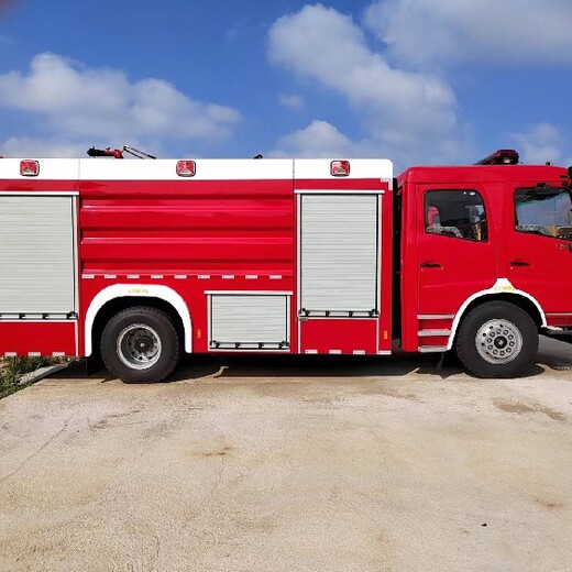钦州消防车厂家25吨泡沫消防车价格