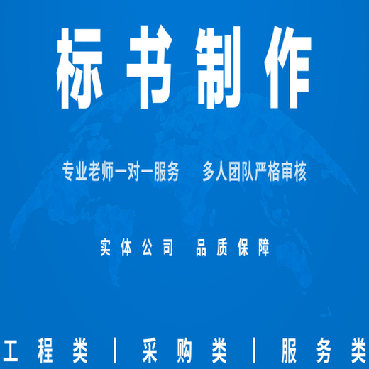 广州电子标代写标书免费修改
