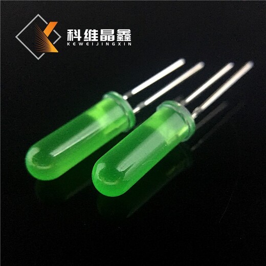 发光二极管直插式发光二极管,绿发绿,生产厂家
