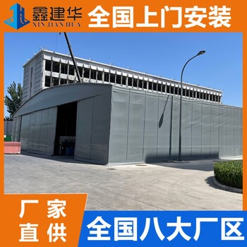 濟寧車(chē)間通道雨棚雨棚廠(chǎng)家,活動(dòng)推拉蓬