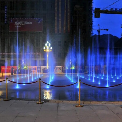 中央公园音乐喷泉设计,（水景音乐喷泉施工）,水雾环保