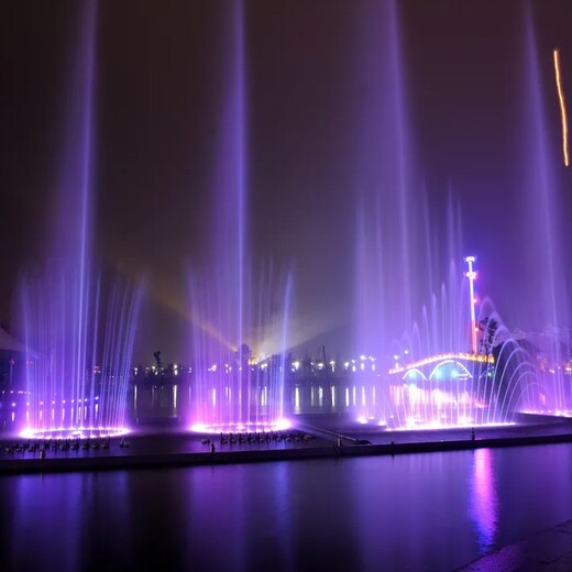 宜宾,湖面大型音乐喷泉,(水雾环保-水景工程安装）