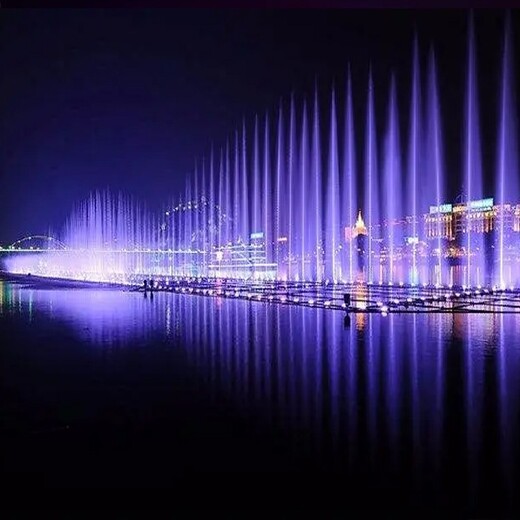 水秀广场音乐喷泉设计,（水景音乐喷泉设计）,水雾环保