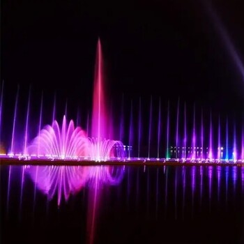 九龙坡,中央公园音乐喷泉设计,(水雾环保）