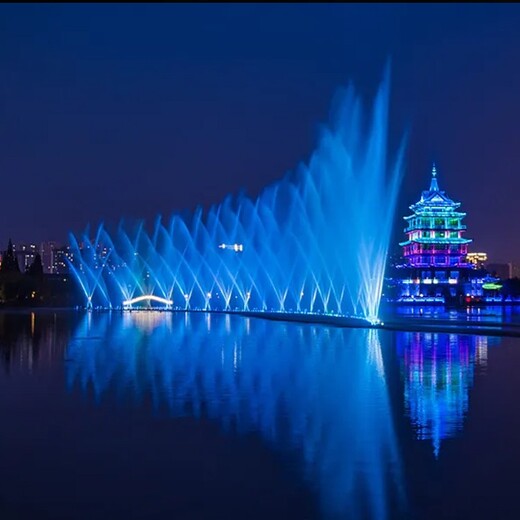 江津,公园喷泉设计,(水雾环保-水景工程）