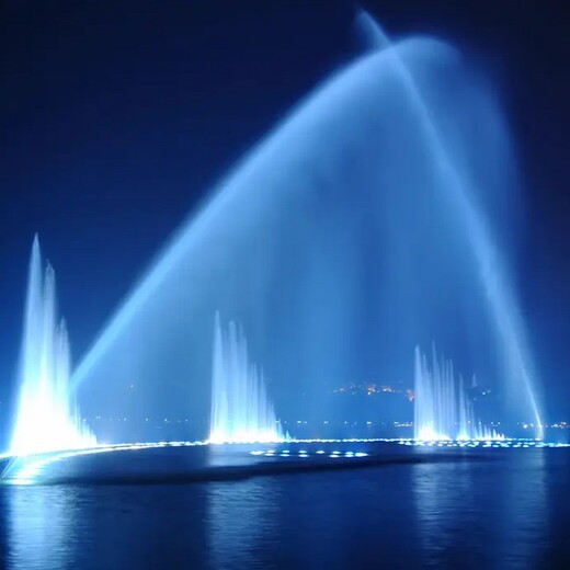 六盘水湖面大型音乐喷泉,贵阳喷泉厂家