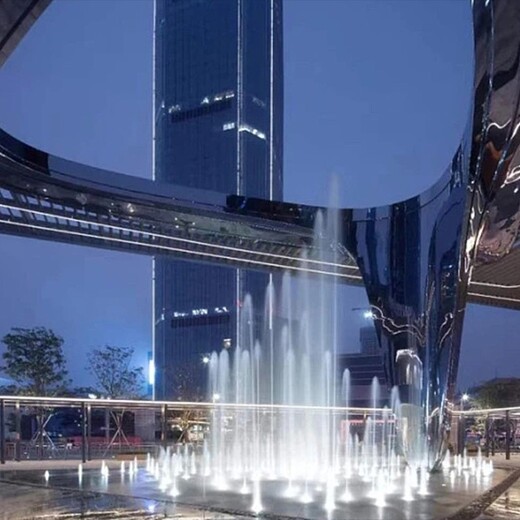 江北,广场互动音乐喷泉安装设计,水景工程安装-水雾环保