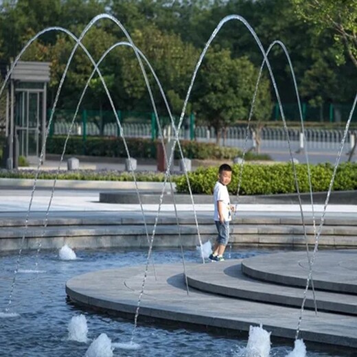 大渡口,广场互动音乐喷泉工程安装,水景工程安装-水雾环保
