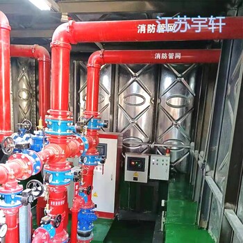南寧地埋式消防水箱324立方抗浮