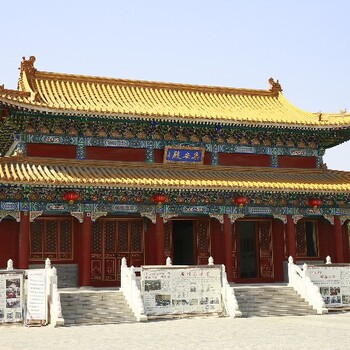 北京专业寺院规划设计效果图