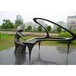 抽象玻璃钢音乐人物雕塑制作,吹喇叭人物雕塑
