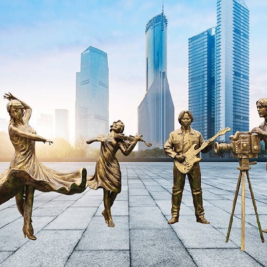 大型玻璃钢音乐人物雕塑价格,拉提琴人物雕塑