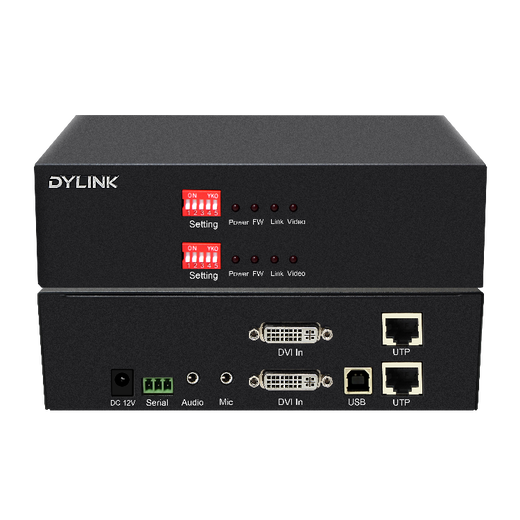虹口双路KVM编码延长器供应商双屏HDMI网线延长器