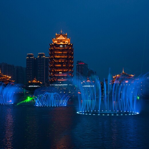 重庆地产水景喷泉厂家,水景喷泉设备安装,水雾环保