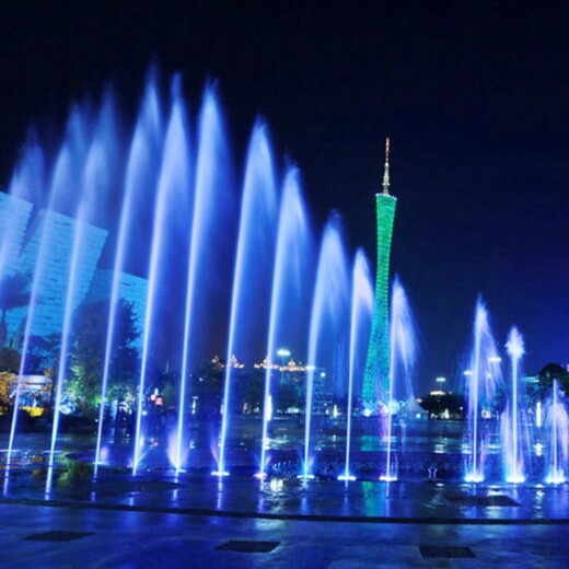 重庆雕塑音乐喷泉供应商,水景喷泉设备安装,水雾环保