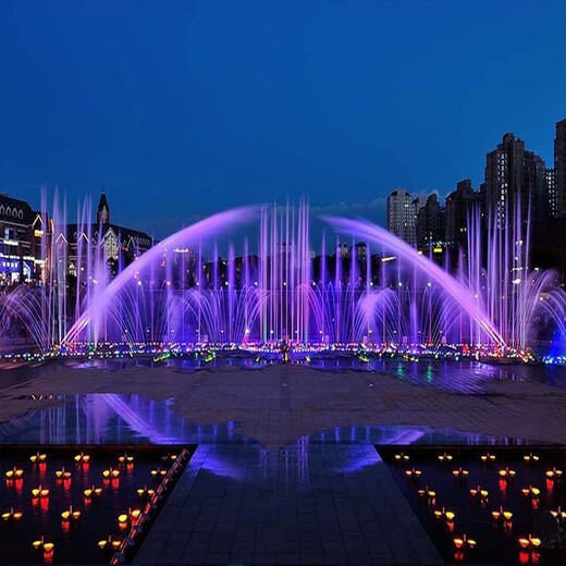 重庆-矩阵喷泉-水景喷泉（喷泉公司）