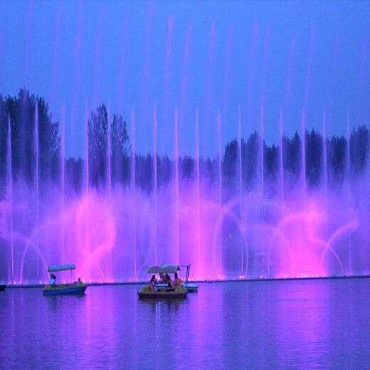 重庆地产景观喷泉供应商,景观喷泉设备安装,水雾环保
