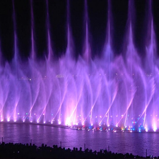 邵阳广场互动喷泉设计,水景喷泉安装厂家