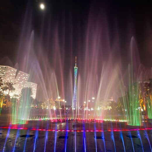 郴州广场喷泉,喷泉设备安装厂家