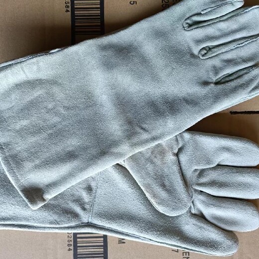 生产电焊手套,长皮双层防火防高温焊工用