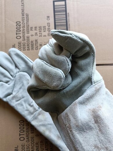 电焊皮手套,牛皮搬运工作劳保防护手套