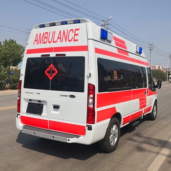 瀘州長途救護車轉運-車站接送病人-就近派車