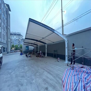 重庆屋顶悬空膜结构雨棚多少钱一平方